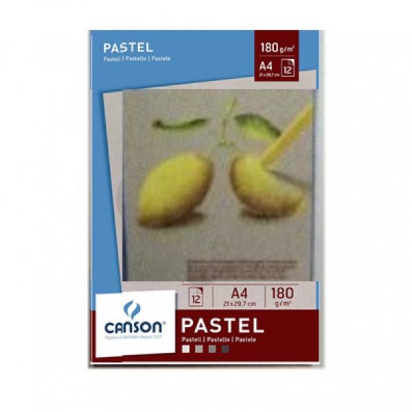 Buy Canson Pastel Paper Pads A4 (pkt/12s) Online AED31.5 from Bayzon